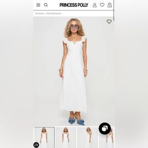 PRINCESS POLLY Lombardi Maxi Dress
